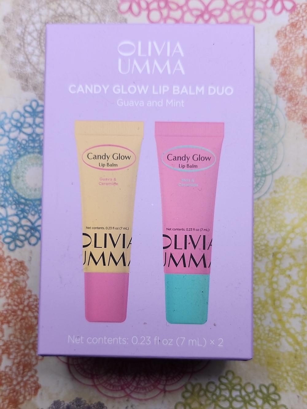 Olivia Umma Candy Glow Lip Balm Duo